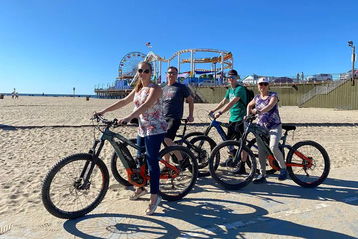 Coastal Cruising: Santa Monica to Marina Del Rey E-Bike Adventure