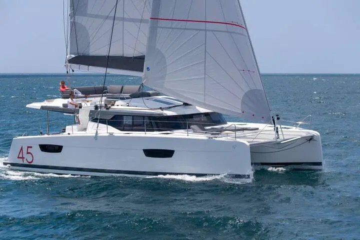 Discover Marseille's Frioul Archipelago: Catamaran Cruise with Lunch & Turquoise Waters!