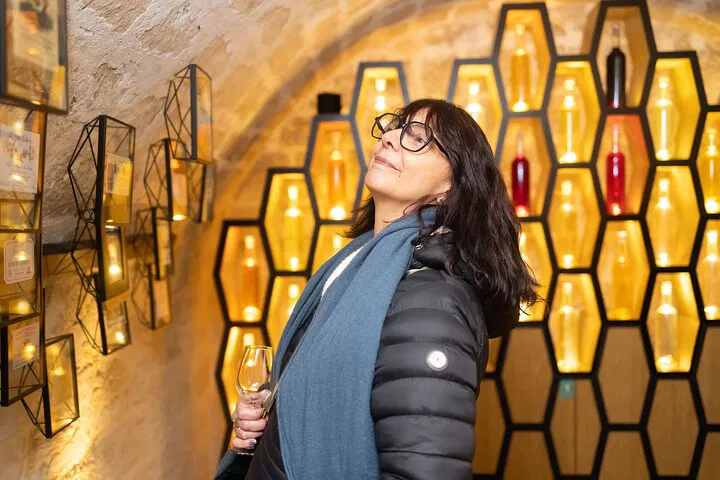 Unearth Royal Wine Secrets: Audio Tour & Tasting at Caves du Louvre
