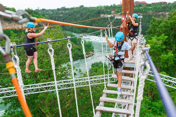 Conquer the Gorge: Whirlpool Adventure Course Thrills!
