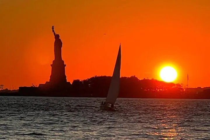 NYC Sunset Spectacle: Private Sail to Lady Liberty!