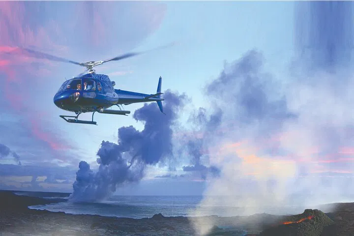 Oahu to Hilo Volcanoes Day Trip & Helicopter Tour