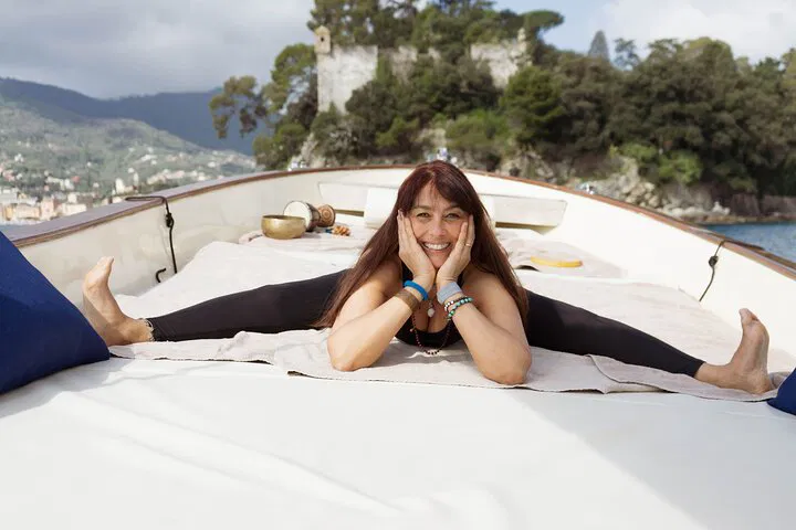 Portofino: Serene Yoga on a Private Boat with Aperitif