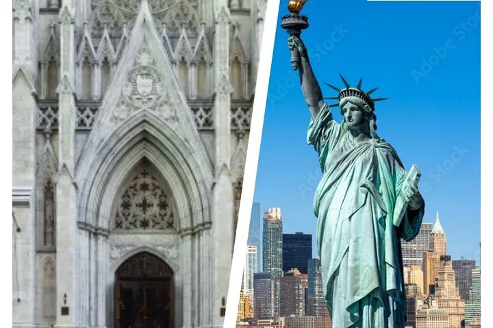 NYC Icons: Liberty Cruise, St. Patrick's & Ripley's Adventure!