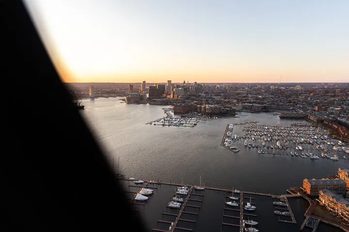 Baltimore's Skyline: An Exclusive Helicopter Celebration!