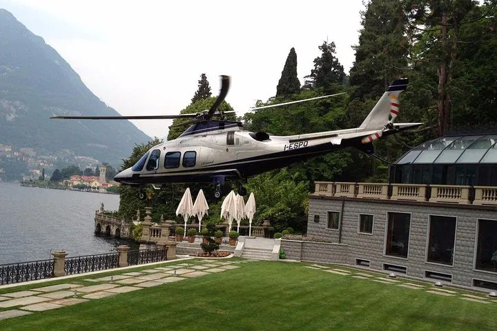 Lake Como from Above: A Luxurious Helicopter Wine Tour
