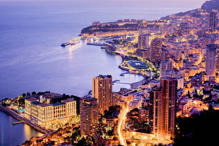 Monaco's Nighttime Glamour: A Private Evening Escape from Nice