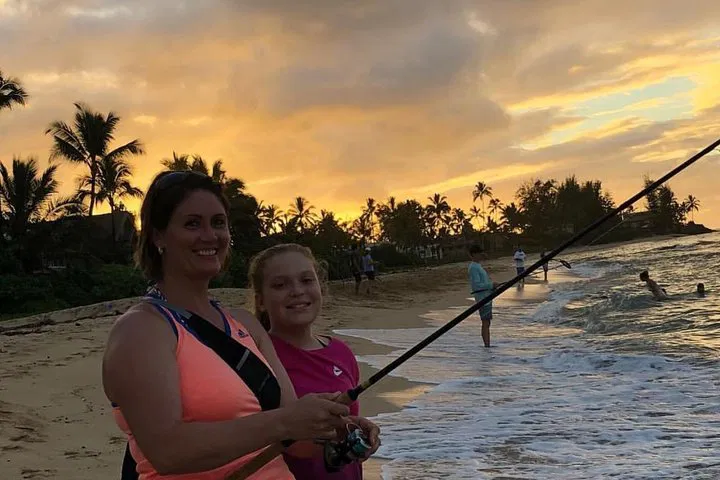 Reel Fun on Oahu's North Shore: Guided Fishing Adventure!