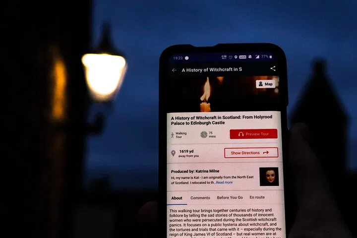 Edinburgh's Witchcraft History: An Immersive Audio Walking Tour