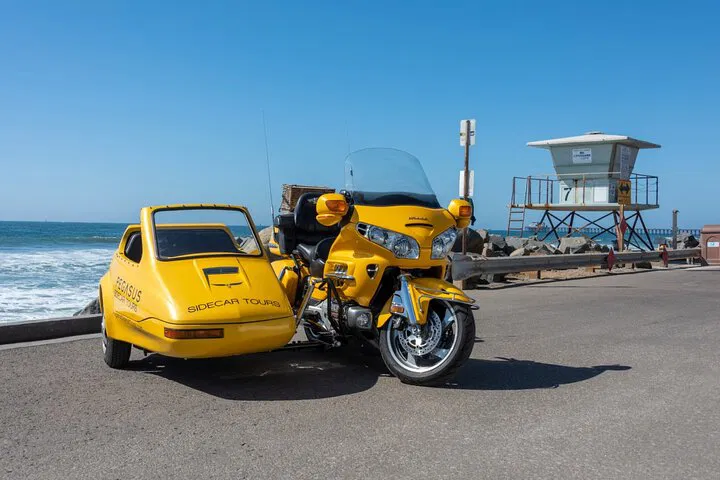 Unforgettable Sidecar Adventure: Oceanside, Auto Museum & Winery Tour