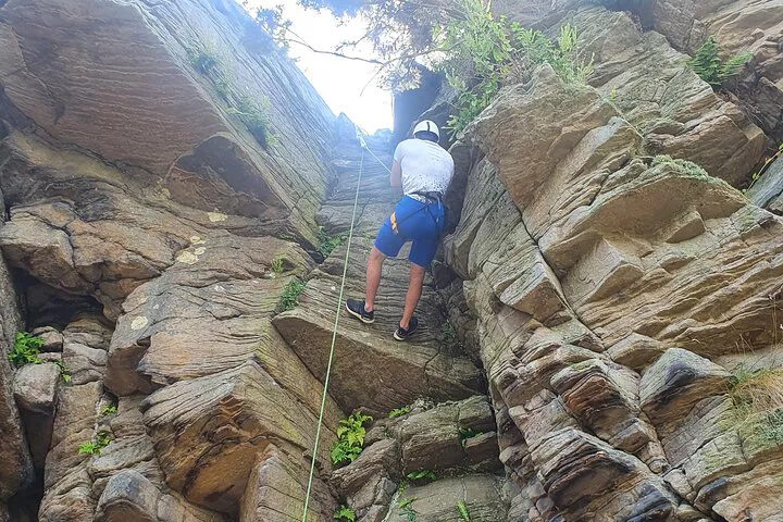Seaside Thrills: Rock Climbing Adventure by the Beach!