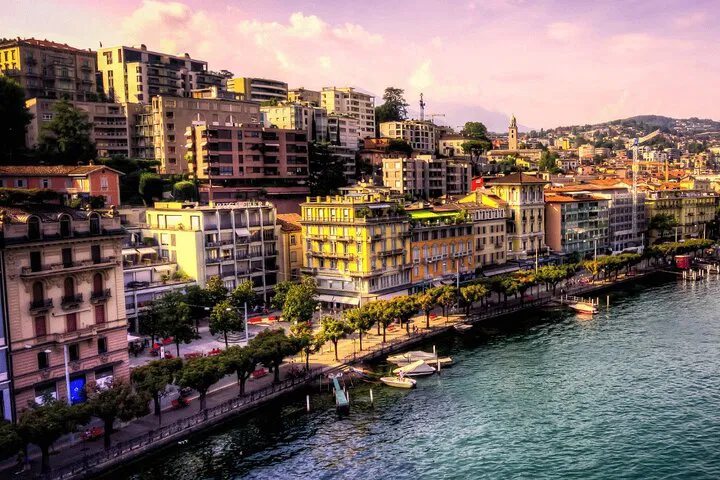 Luxury Escape: Lugano & Foxtown Outlet Day Trip from Bellagio/Varenna/Milan