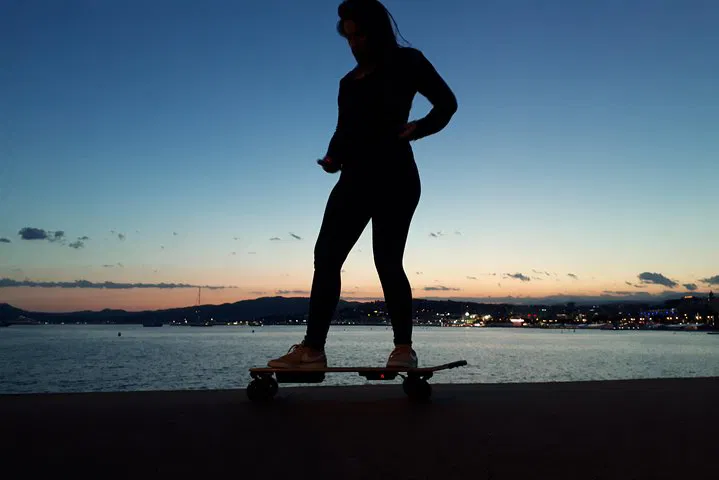 Glide Through Cannes: E-Skateboard City Discovery!