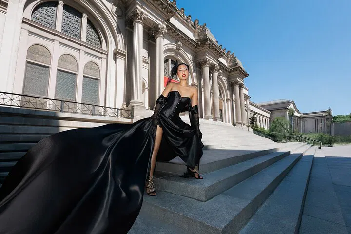 NYC Flying Dress Photoshoot: Couture Experience!