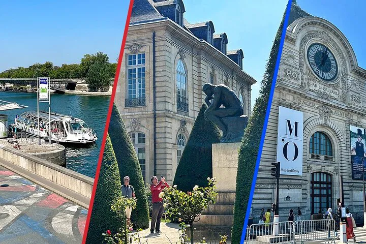 Parisian Art & River Adventure: Orsay, Rodin & Seine Hop-On Hop-Off
