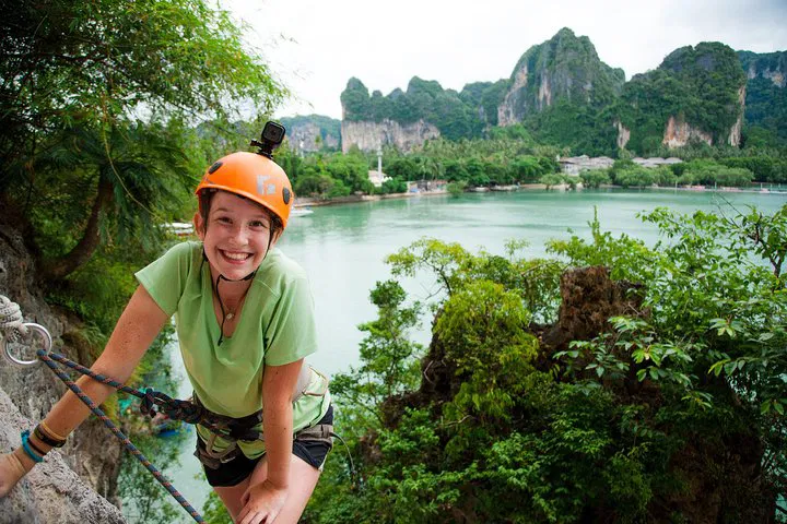 Conquer Railay's Cliffs: A Private Rock Climbing Adventure