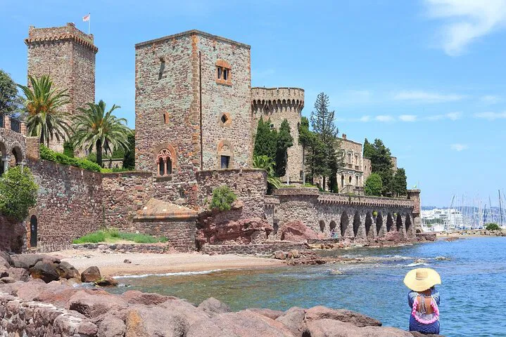 Unveiling Esterel's Secrets: A Private Coastal & Chateau Tour from Cannes