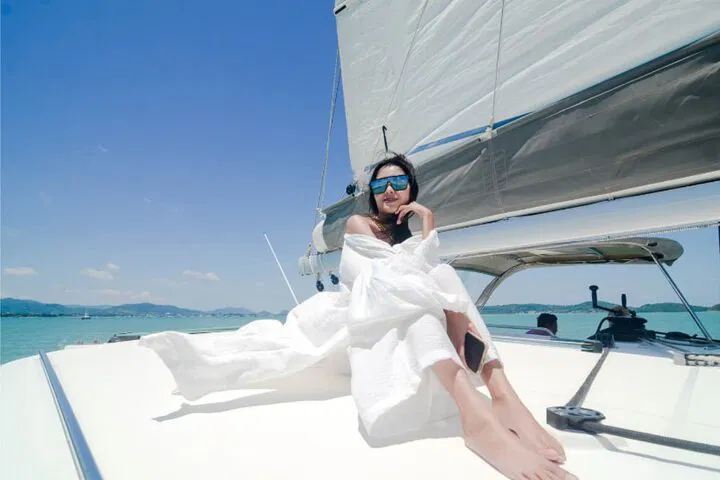 Phuket's Sunset Escape: Maiton & Coral Island Catamaran Cruise!