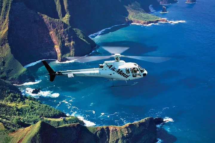 Soar Above Paradise: West Maui & Molokai Helicopter Adventure