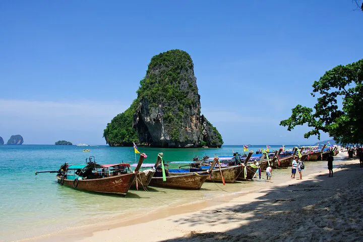 Krabi's 4 Islands Adventure: Speedboat & Longtail Boat Paradise!