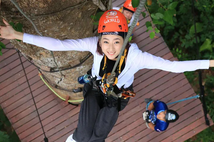 Soar Through Paradise: Phuket Hanuman World Zipline Adventure