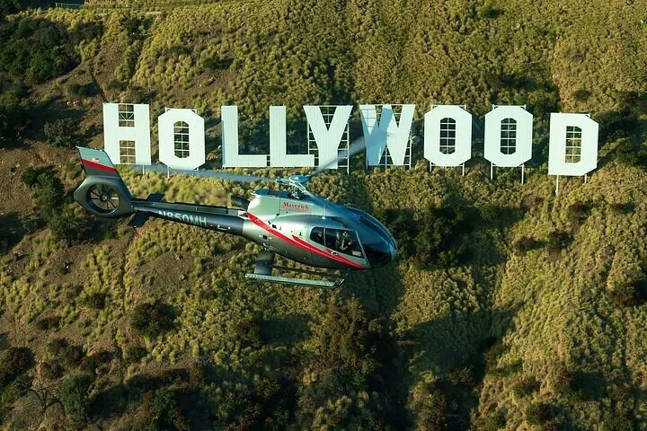 Hollywood Helicopter Tour from Long Beach