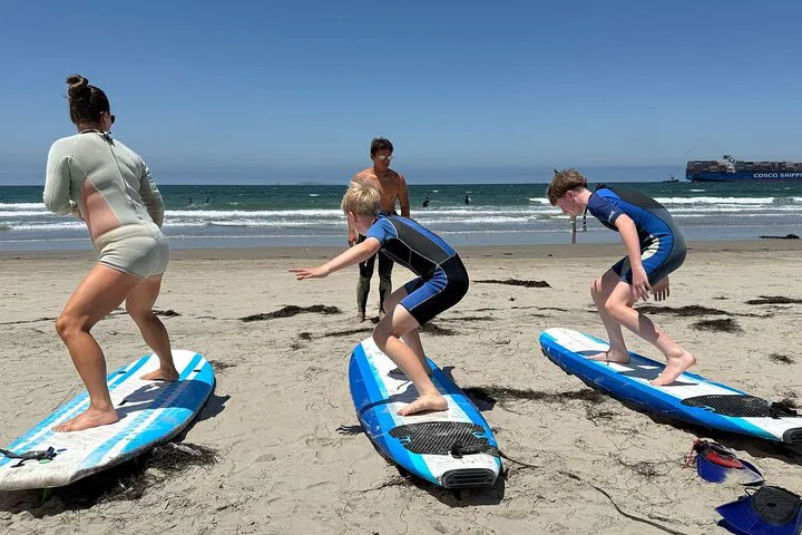 Ensenada: Private Surf Lesson with Port Pickup for Kids!