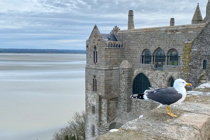 Unveiling History: A Mont Saint-Michel & Normandy Private Mercedes Journey