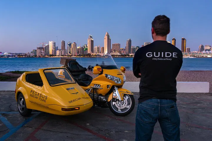 Discover San Diego's Charm: A Sidecar Adventure Through Downtown & Balboa Park!