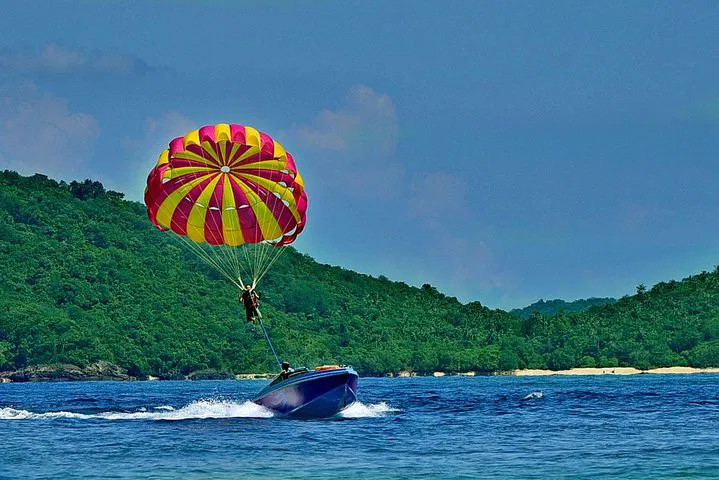 Phuket's Island Escape: Raya & Coral Adventures with Parasailing