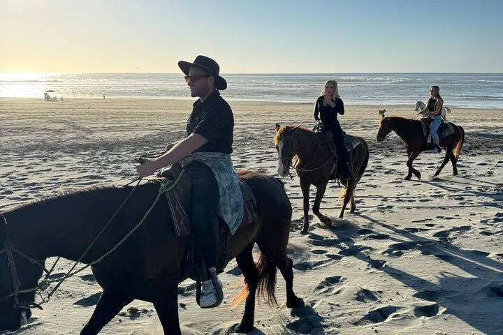 Unleash Your Inner Cowboy: Beachfront Horseback Adventure in Mexico!
