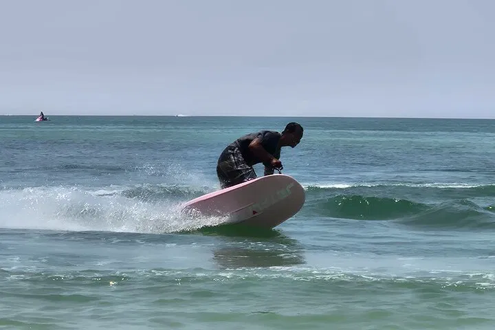 Glide Over Patong Bay: Electric Surfboard Adventure!