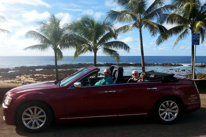 Oahu's South & North Shores: Luxury Convertible Adventure!