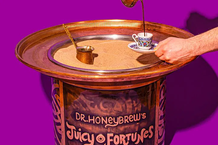 East Village Turkish Coffee Fortune Telling with Dr. Honeybrew