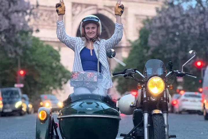 Experience Paris like Emily: Vintage Sidecar Adventure!