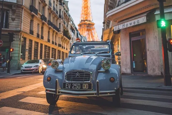 Parisian Charm: Discover the City in a Classic 2CV!