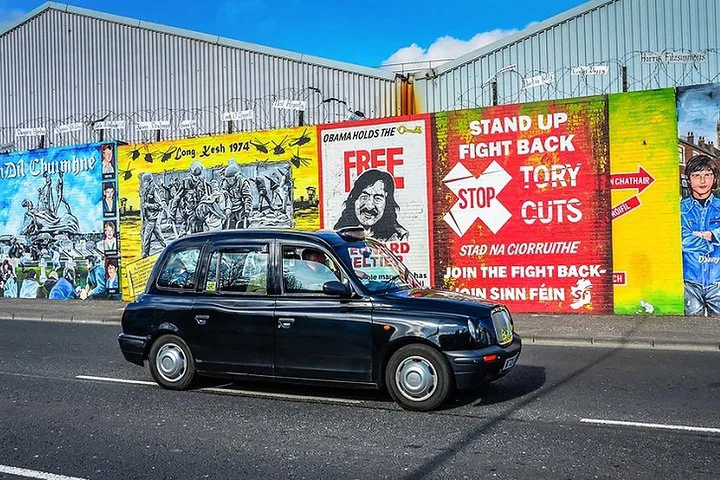 Belfast Political Taxi Tour: Uncover History & Murals