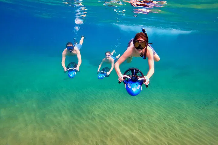 Glide & Discover: Wailea Beach Sea Scooter Snorkeling Adventure