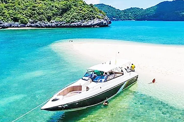 Discover Ang Thong: VIP Speedboat Adventure to Emerald Lagoon & Hidden Caves