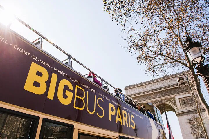 Paris Adventure: Arc de Triomphe, Hop-On Bus & Seine Cruise!