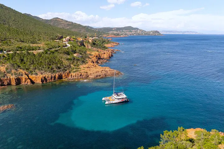 Saint Raphael Catamaran Cruise: Relax & Explore!
