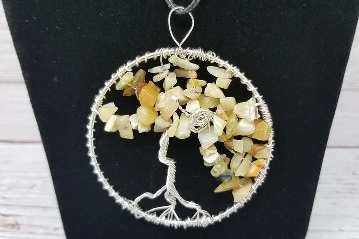 Craft Your Own Gemstone Tree of Life Necklace in Belize!