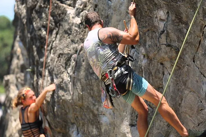 Conquer Krabi's Cliffs: Private Rock Climbing at Railay Beach