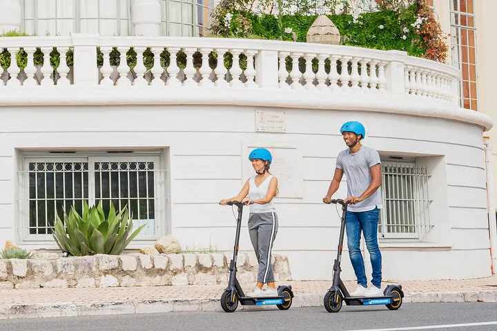 Effortless Nice Exploration: Electric Scooter Adventure