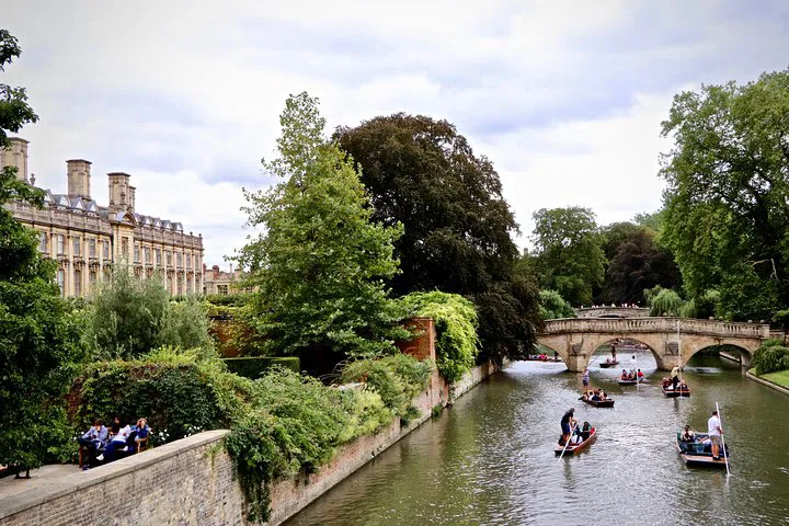 Cambridge Shared Punt Tour: College Backs Cruise