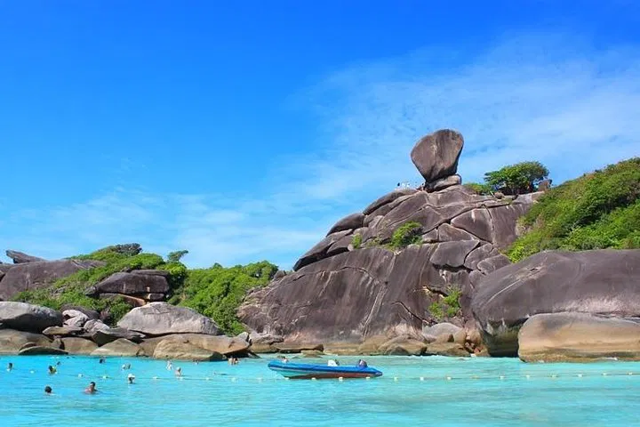 Discover the Underwater Wonders: Similan Islands Speedboat Adventure from Phuket