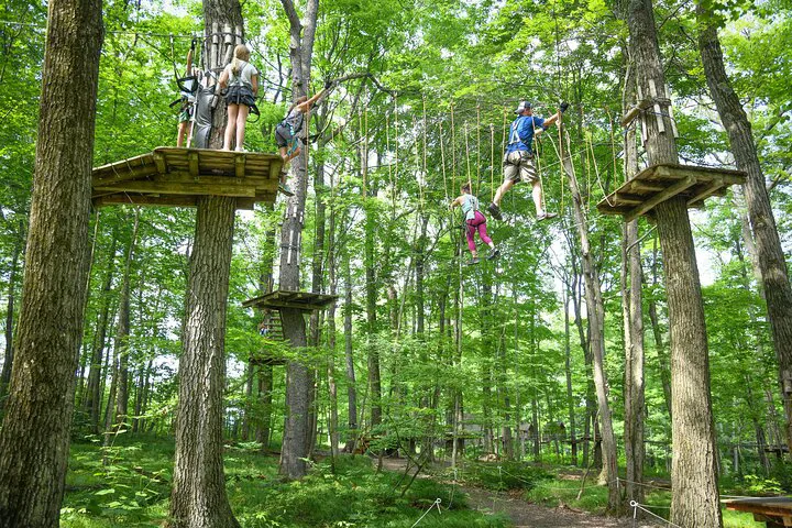 Conquer Bristol Mountain: An Aerial Adventure Challenge!