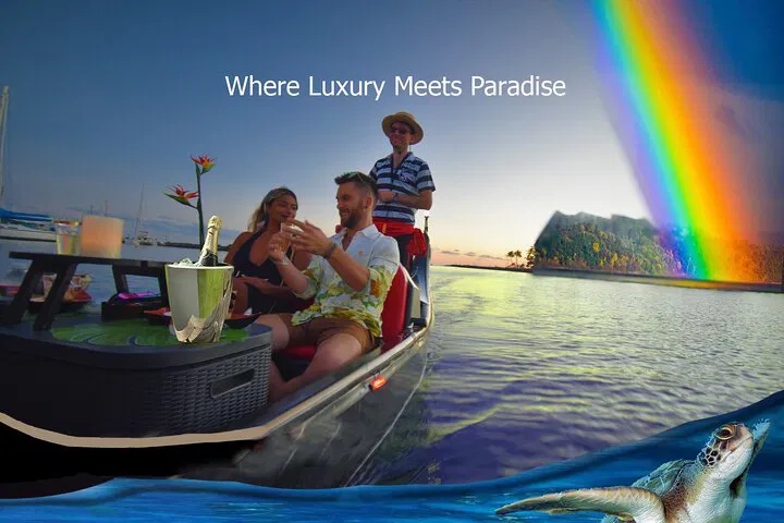 Waikiki Gondola Romance: Cruise, Cider & Island Views!