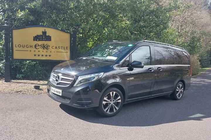 Luxury Chauffeur: Lough Eske Castle to Glenlo Abbey - Door-to-Door Excellence