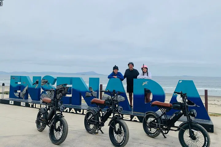 E-Bike Baja Tacos & Beach Culture Tour in Ensenada